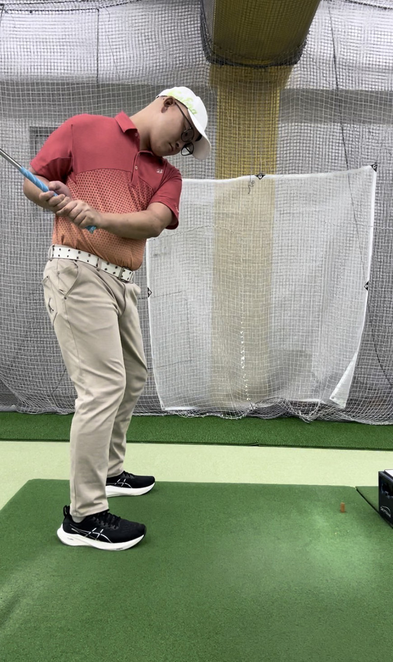 正しい場所にクラブを上げれていますか？ │池袋ゴルフアカデミー