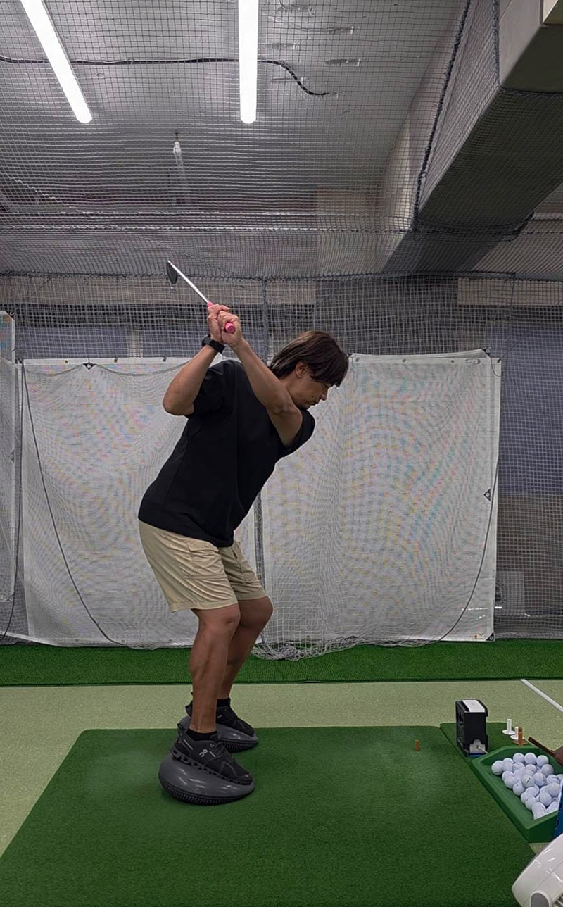 軸意識できてますか？│池袋ゴルフアカデミー