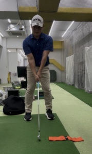 トップの直し方をレクチャー│池袋ゴルフアカデミー