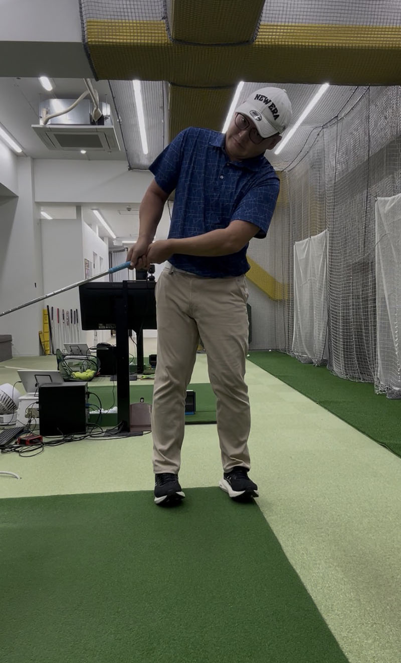 今回は上げ方のレクチャーです。│池袋ゴルフアカデミー