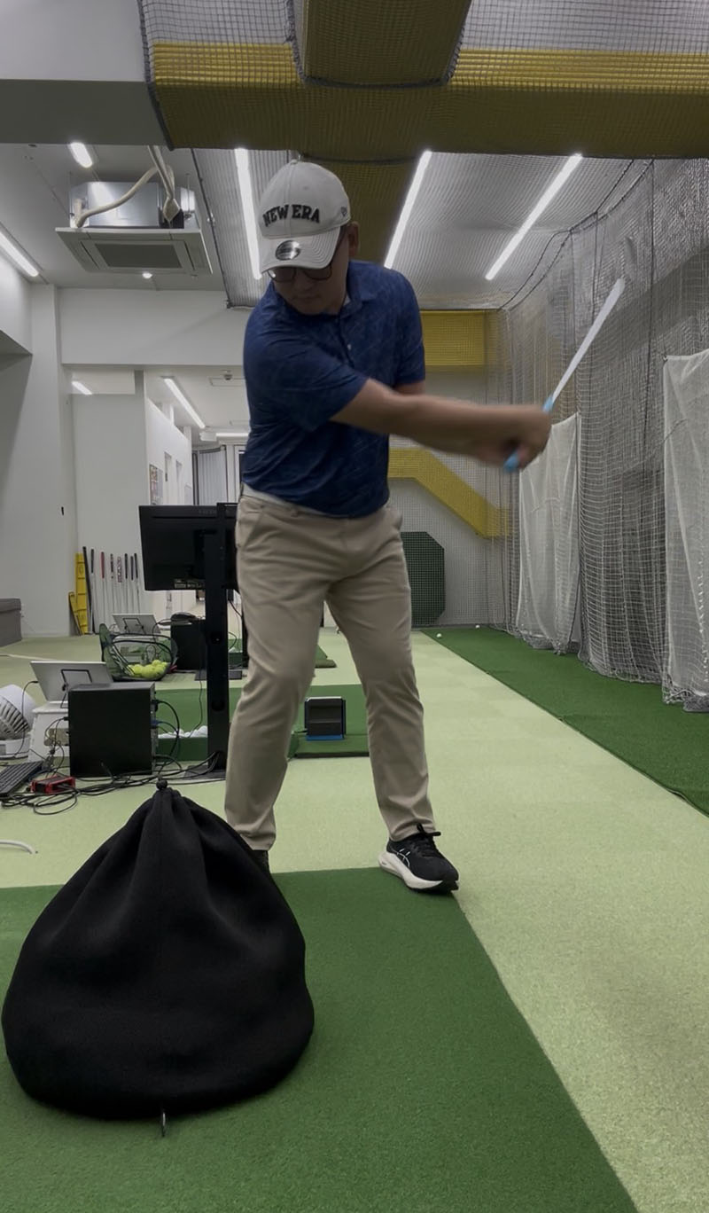 今回は上げ方のレクチャーです。│池袋ゴルフアカデミー