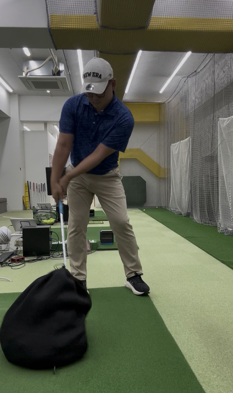 今回は上げ方のレクチャーです。│池袋ゴルフアカデミー