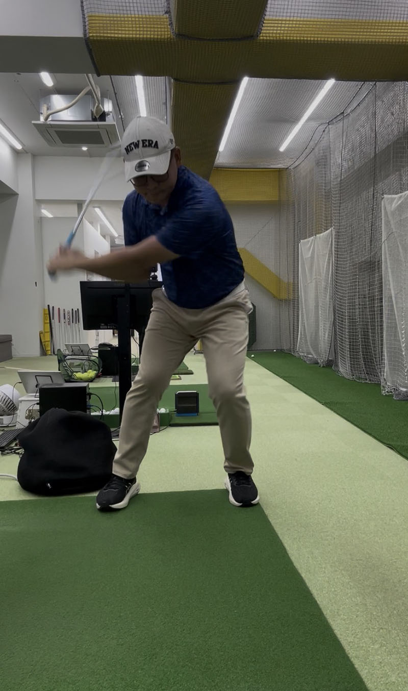 今回は上げ方のレクチャーです。│池袋ゴルフアカデミー