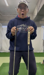 パターのグリップ。太い方が良いか細い方が良いか。│池袋ゴルフアカデミー