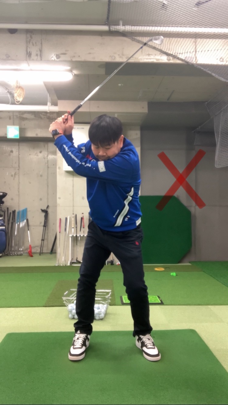 トップを安定させるための練習│池袋ゴルフアカデミー