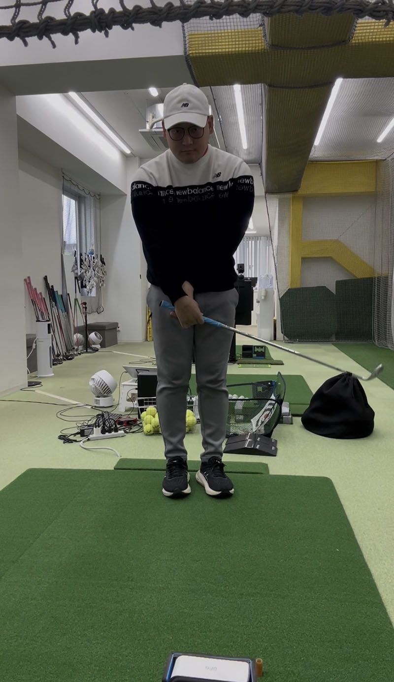 皆さんは道具にしっかり負荷を掛けれていますか？│池袋ゴルフアカデミー