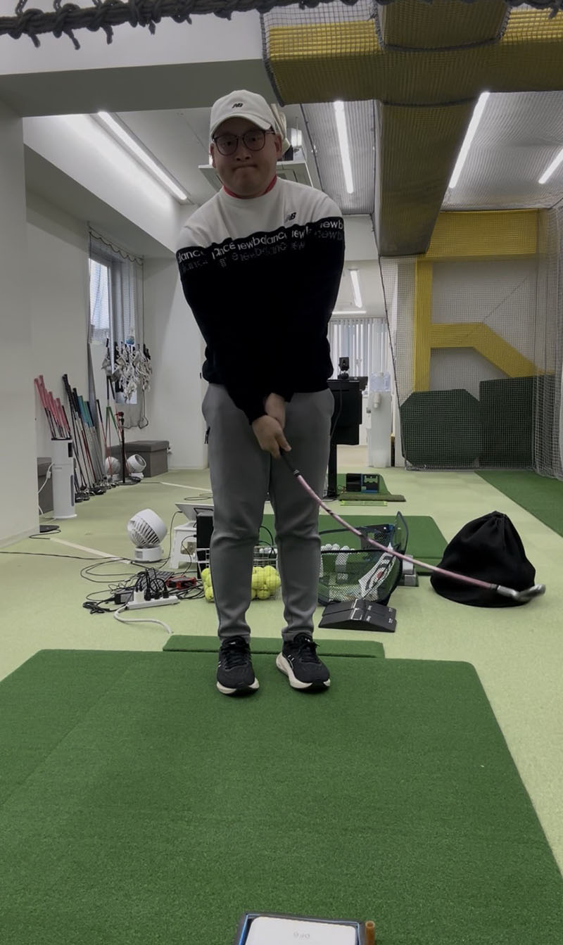 皆さんは道具にしっかり負荷を掛けれていますか？│池袋ゴルフアカデミー